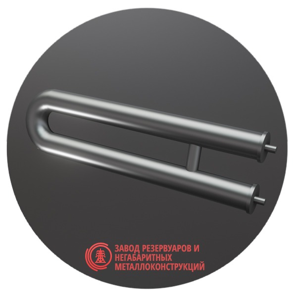 Регистры отопления двухрядные РЗП-2x219x5.0-10000 мм