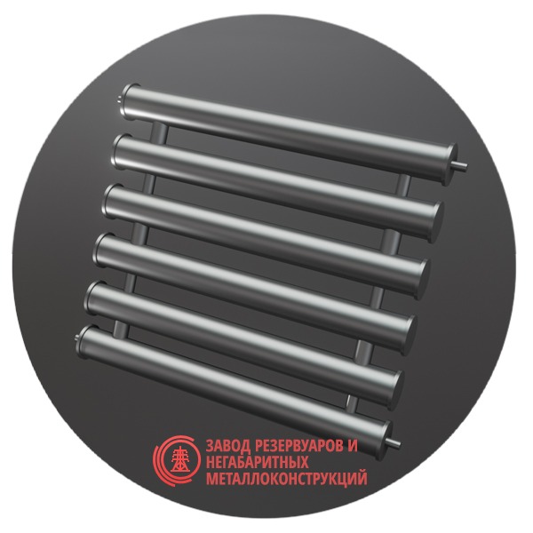 Регистры отопления шестирядные РСП-6x133x4.0-12000 мм